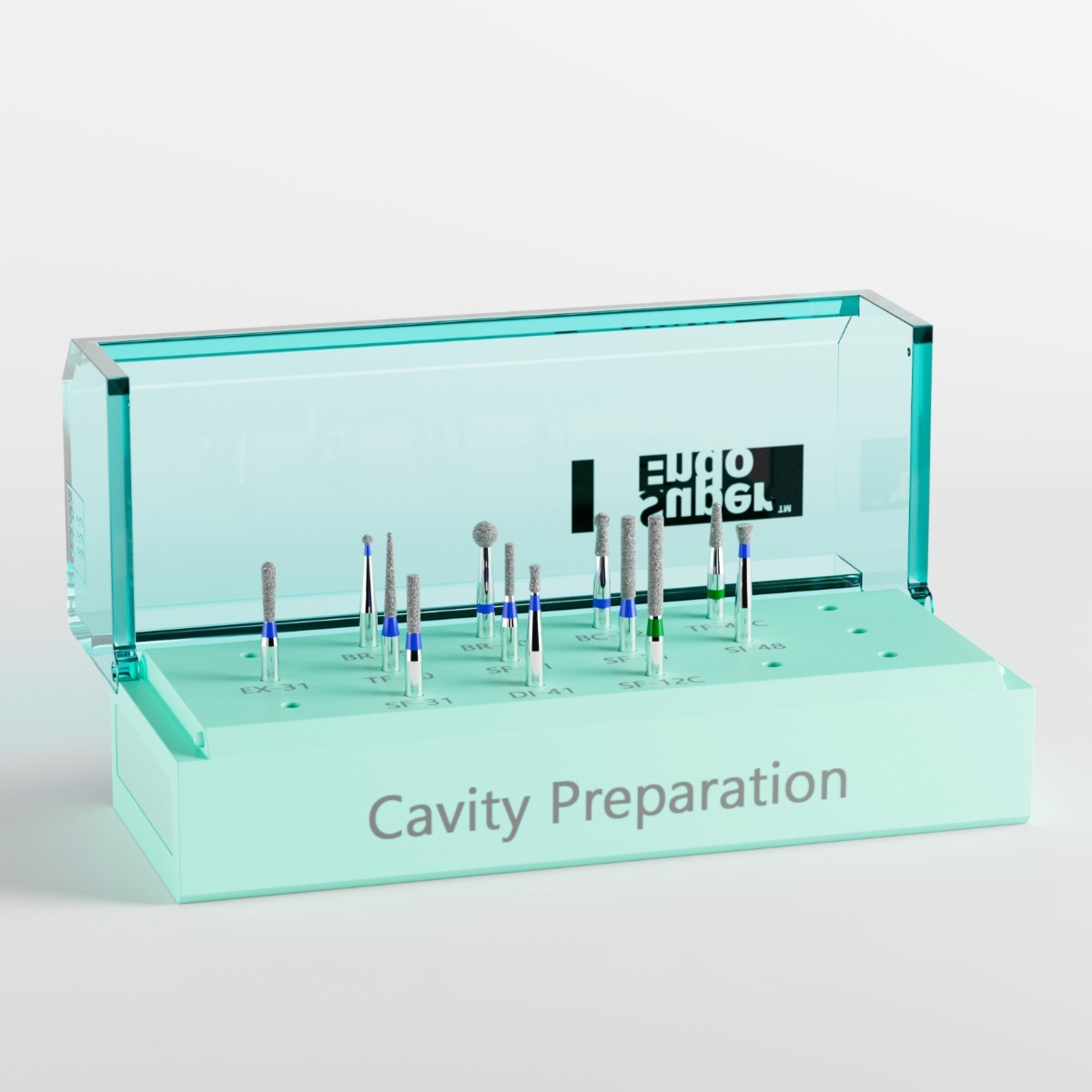 SuperEndo Cavity Preparation Burs Kit (FG Shank - For High-Speed Handpiece Only)