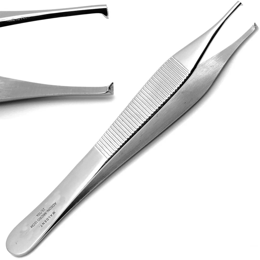 Waldent Adson Tweezers Micro 12cm (23/104)