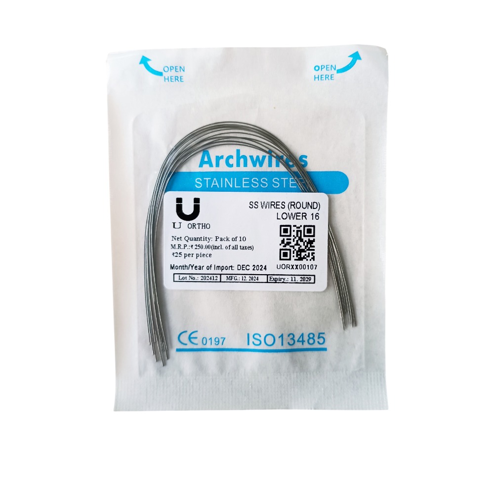 Dental Orthodontic Stainless Steel Rectangular Arch Wire – All Sizes Nature Form