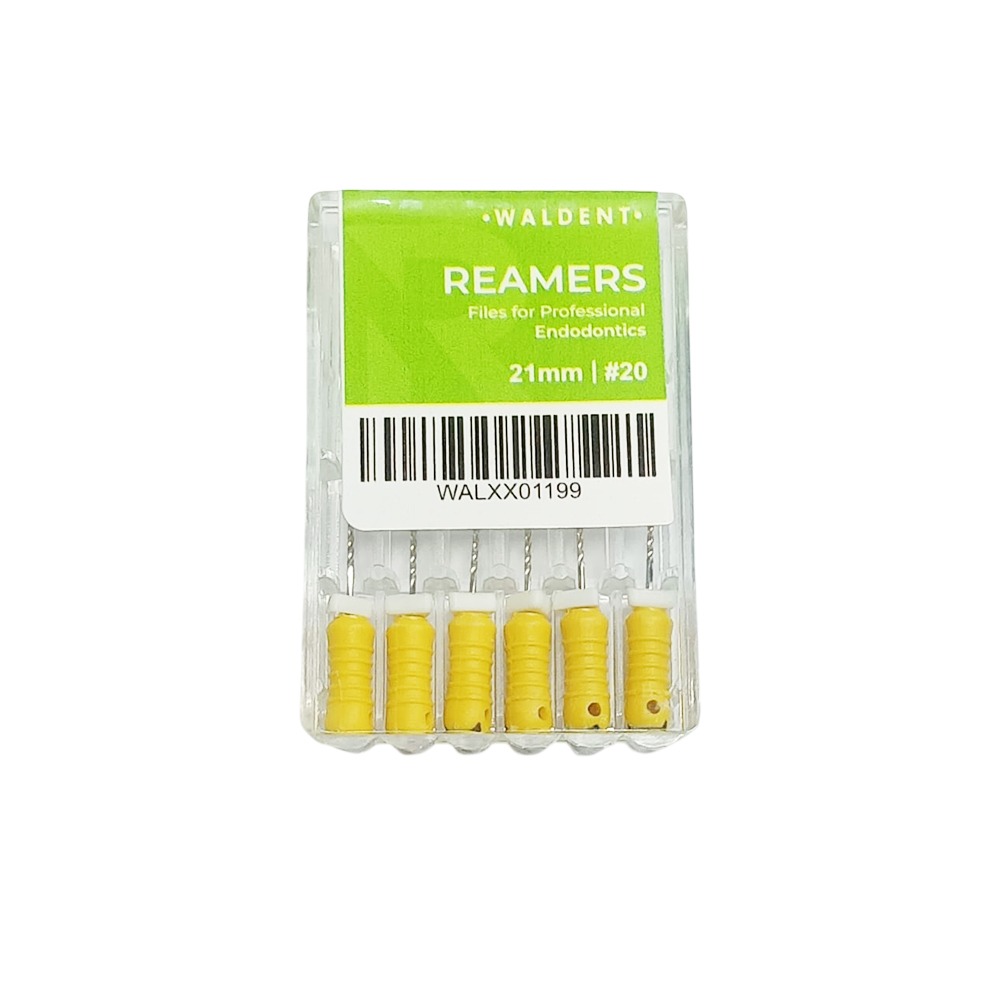 Waldent Reamers 21mm # 20 (Pack of 6)