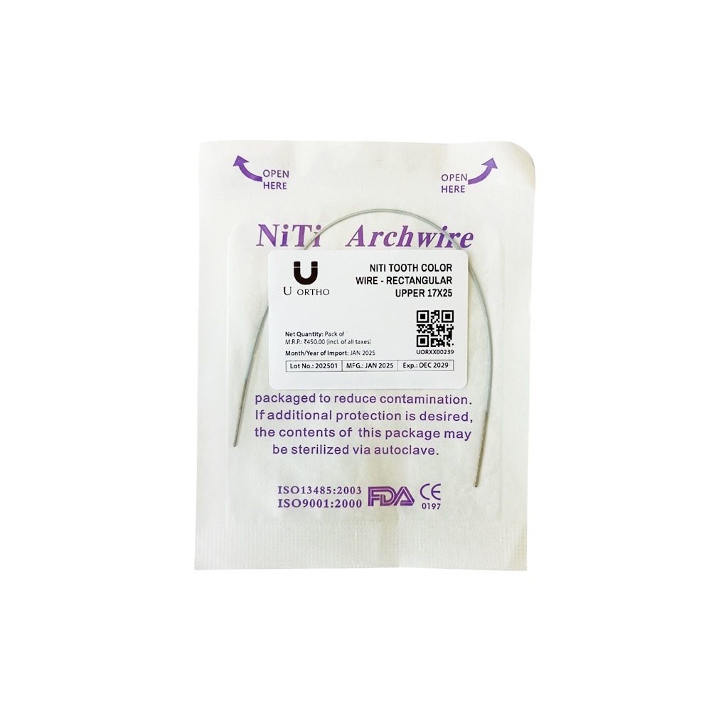 U ortho Niti Tooth Color Wire-Rectangular