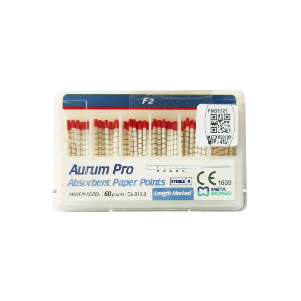 Meta Protaper Paper Points Length Marked