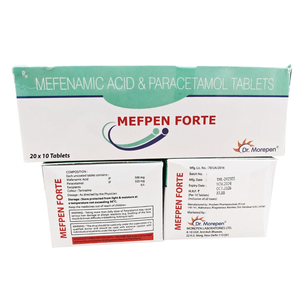 Dr. Morepen Mefpen Forte