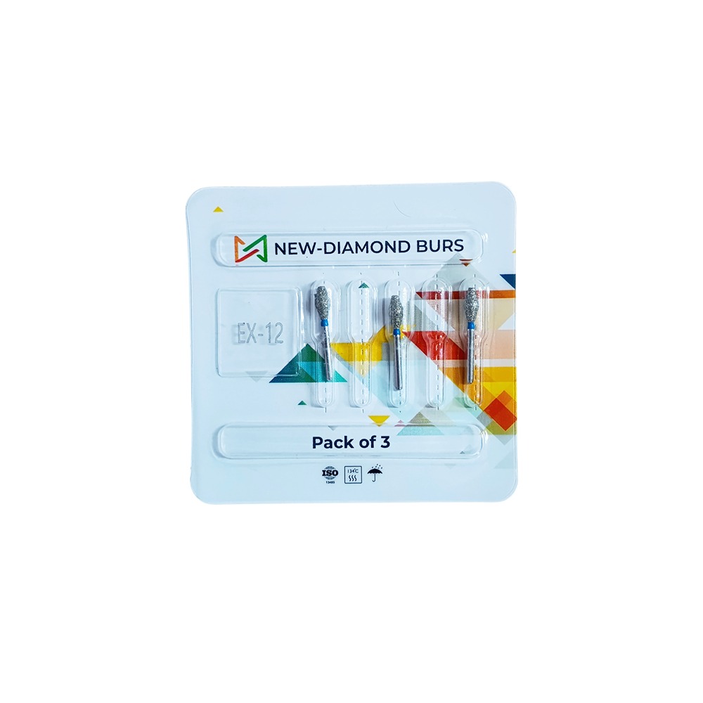 NewDiamond Special (Extra) Shape Diamond Bur- EX (Pack of 3)