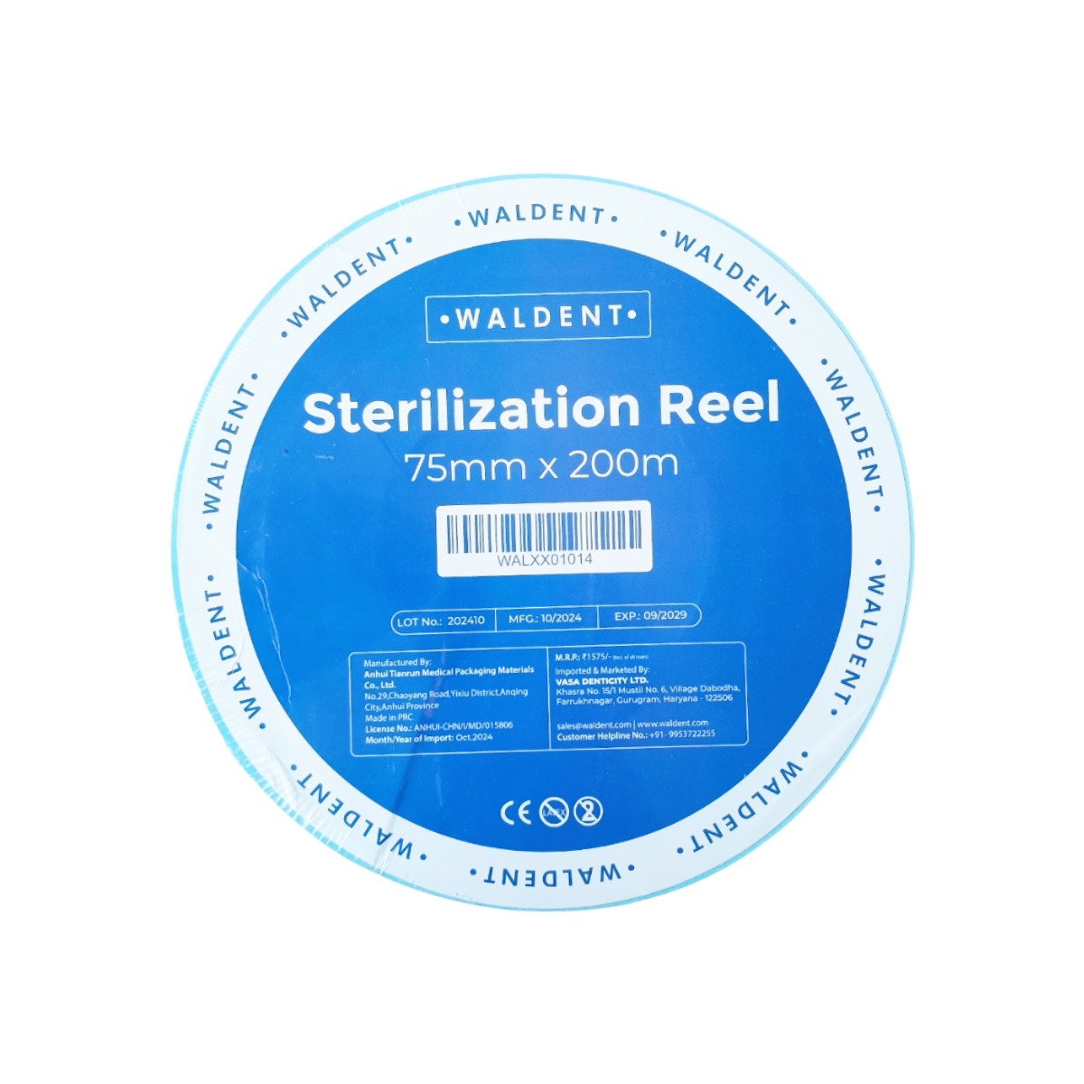 Waldent Sterilization Reels