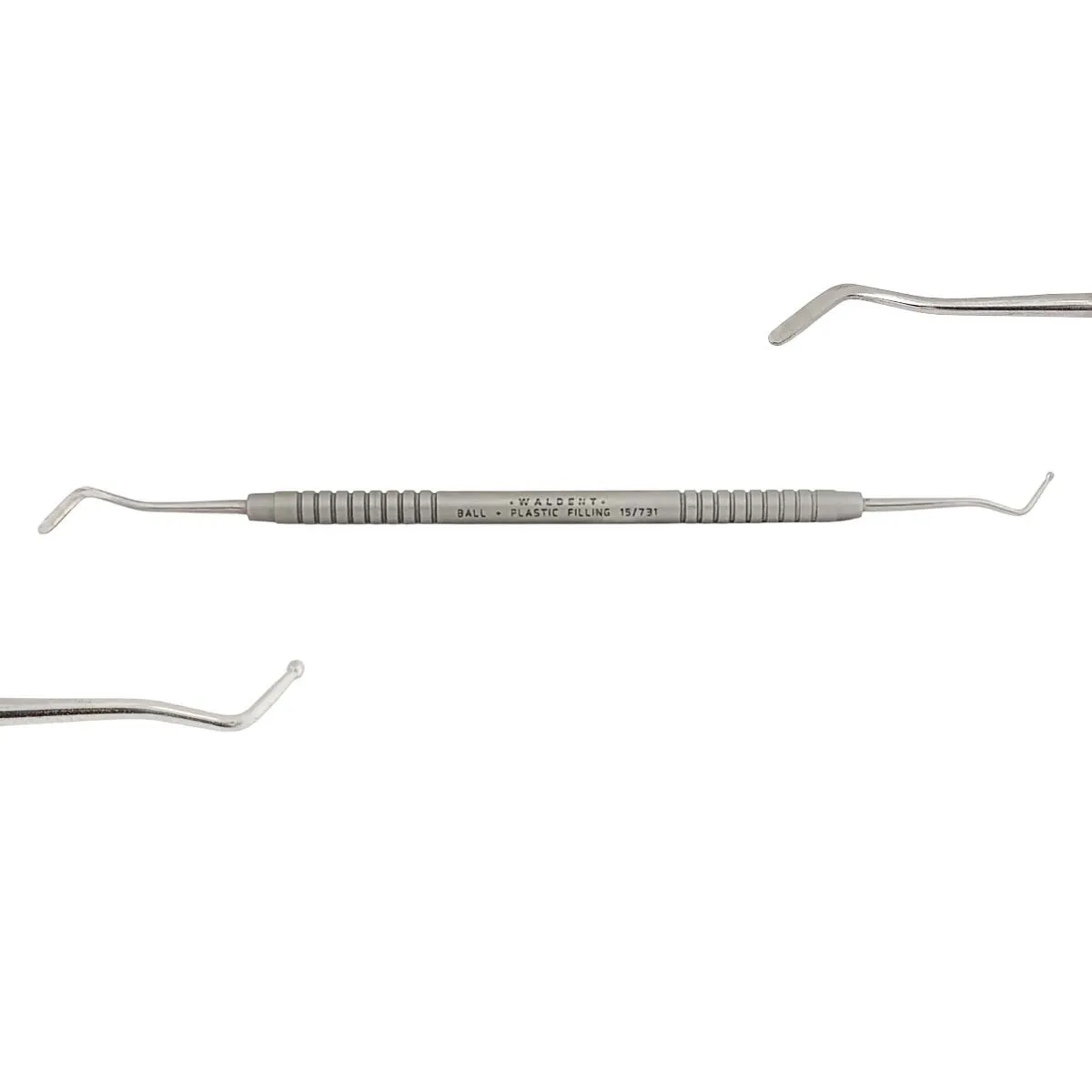 Waldent Plastic Filling Instrument + Ball Burnisher 15/731
