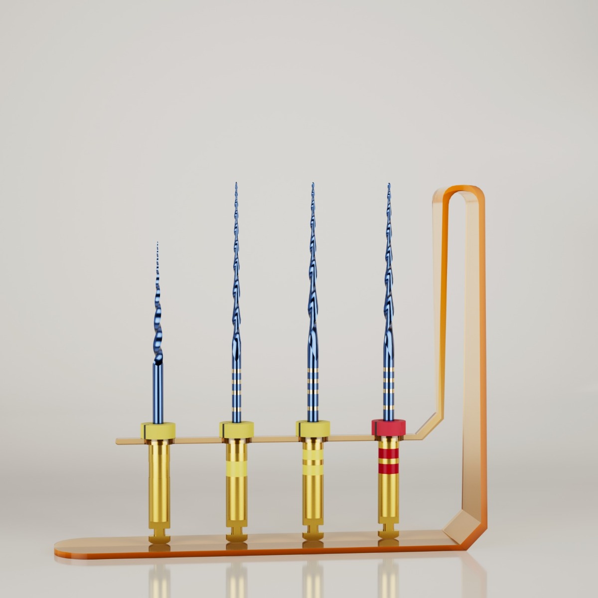 Waldent Wal-flex S- Blue Rotary Files 25mm