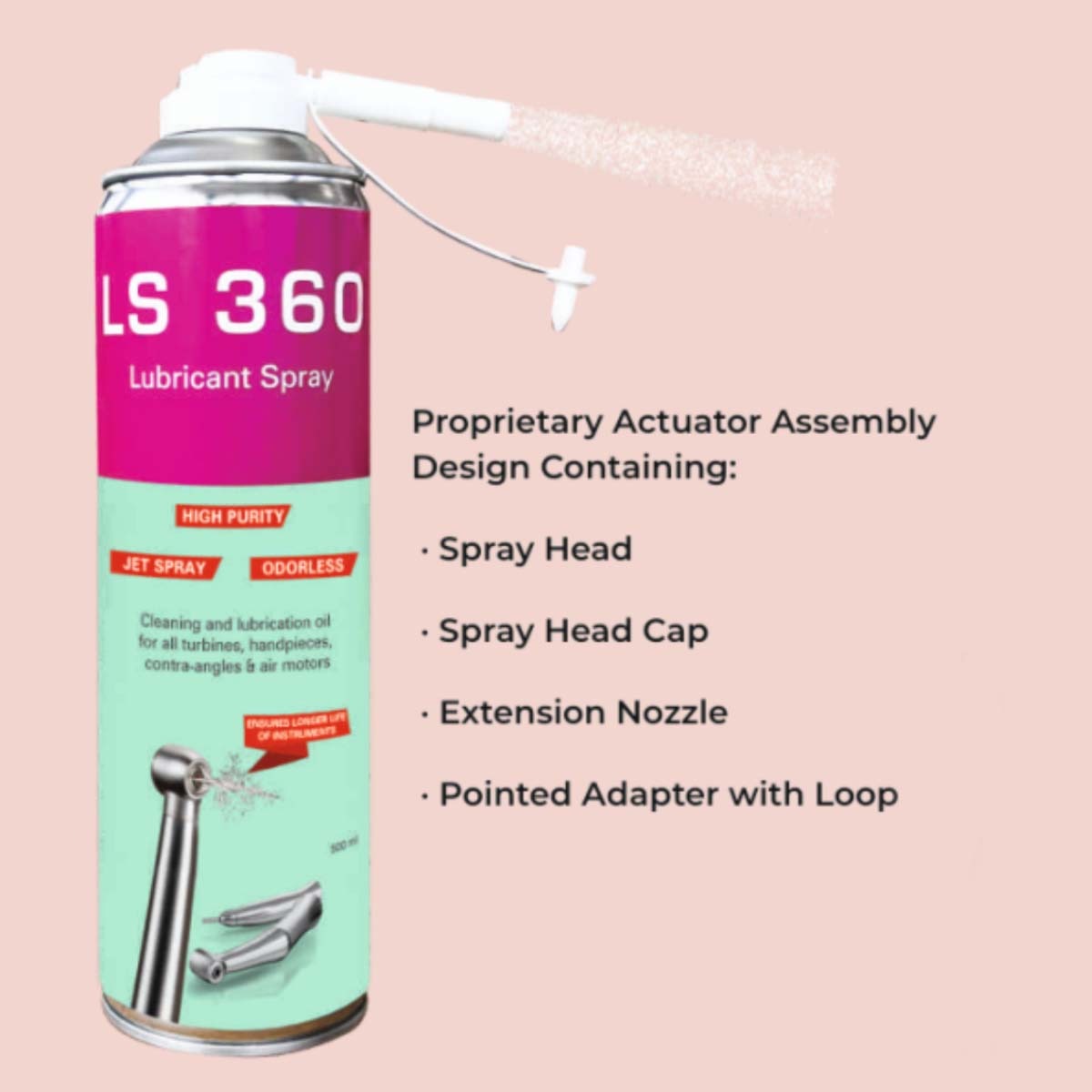 Anabond LS 360 Odorless Lubricant Spray 