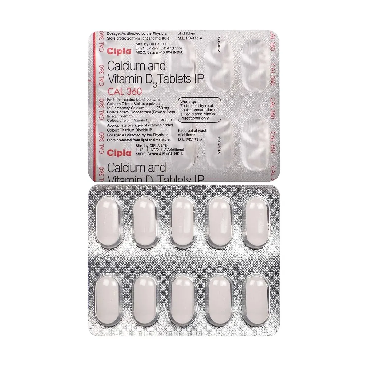 Cipla Cal 360