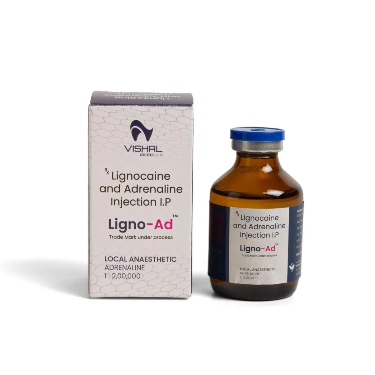 Vishal Dentocare Ligno Ad Local Anaesthetic 30ml (Pack of 10)