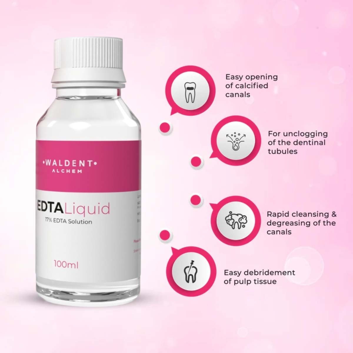 Waldent EDTA Liquid Solution - 100ml