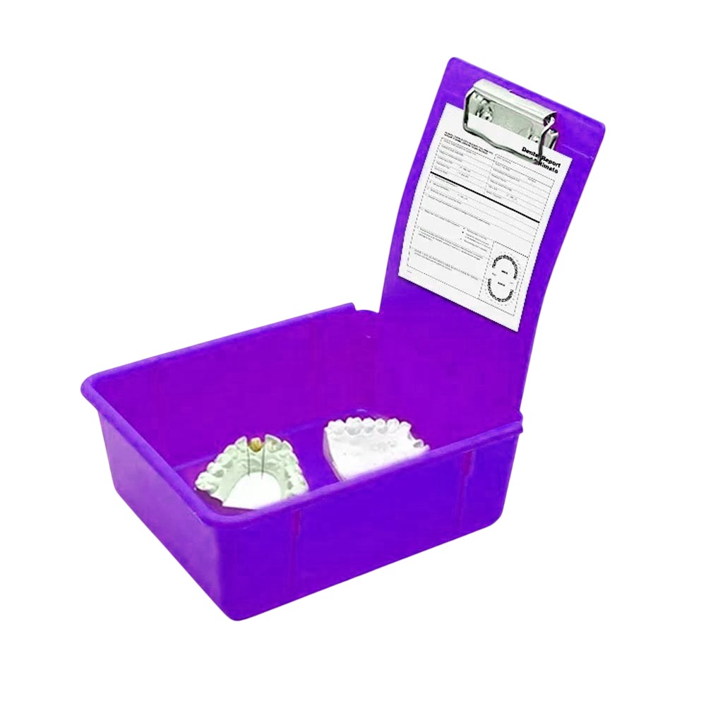 Jinguang Storage Box With Clip - Purple