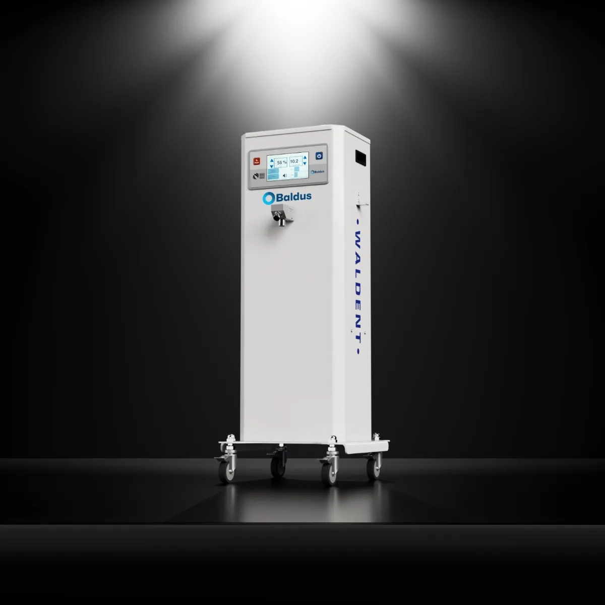 Baldus Touch - 70 Oxygen-Nitrous Oxide Mixer Unit With Encased Cart