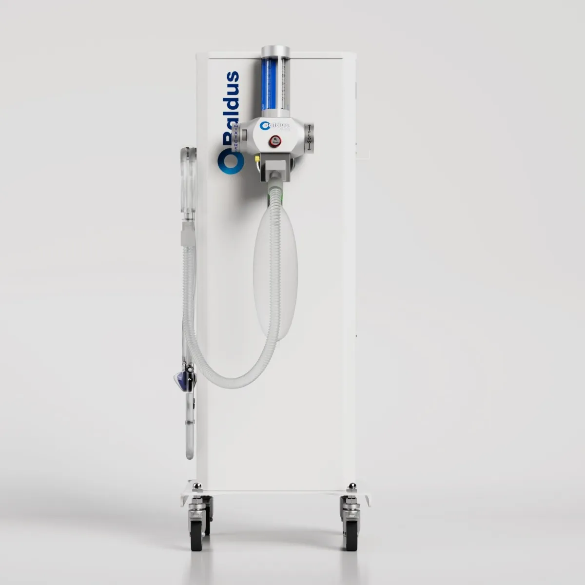 Baldus Analog -70 Oxygen-Nitrous Oxide Mixer Sedation Unit with Encased Cart