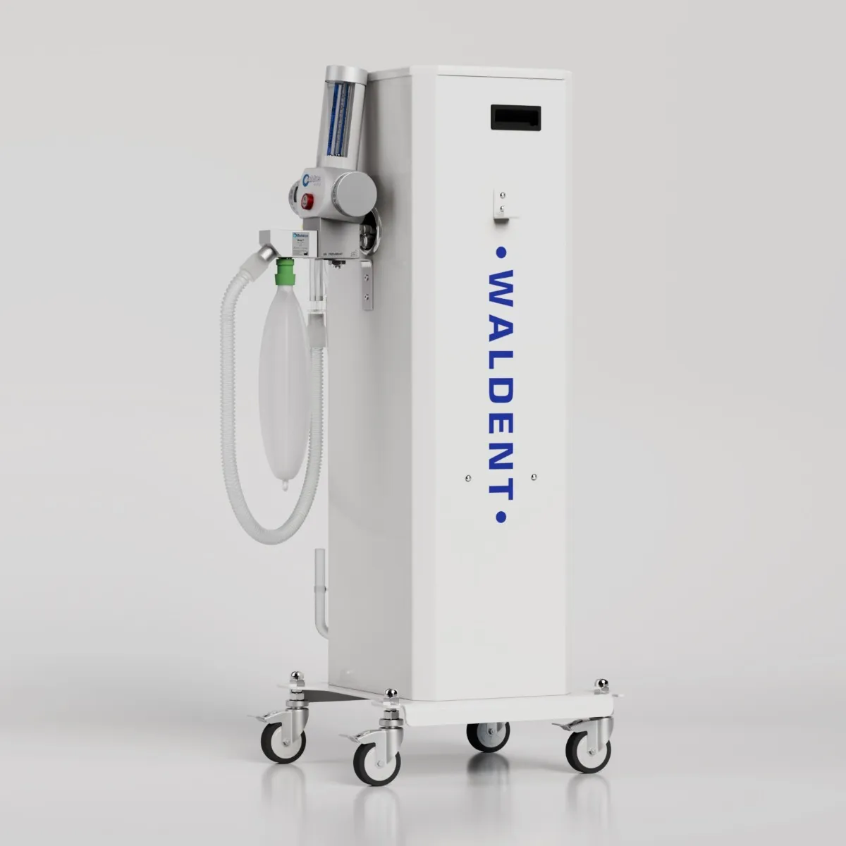 Baldus Analog -70 Oxygen-Nitrous Oxide Mixer Sedation Unit with Encased Cart