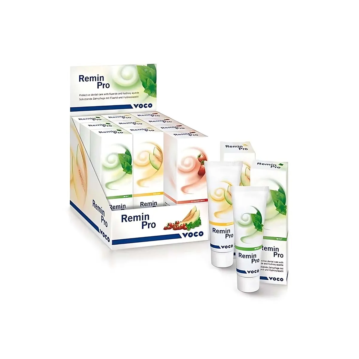 Voco Remin Pro Tooth Cream Assorted (Pack Of 12)