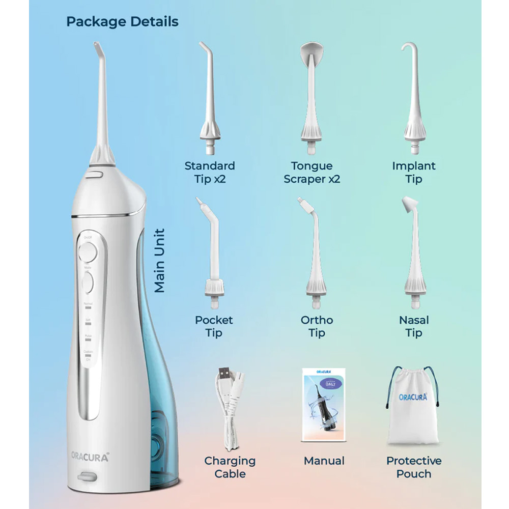 Oracura OC200 Dental PRO Smart Plus Water Flosser