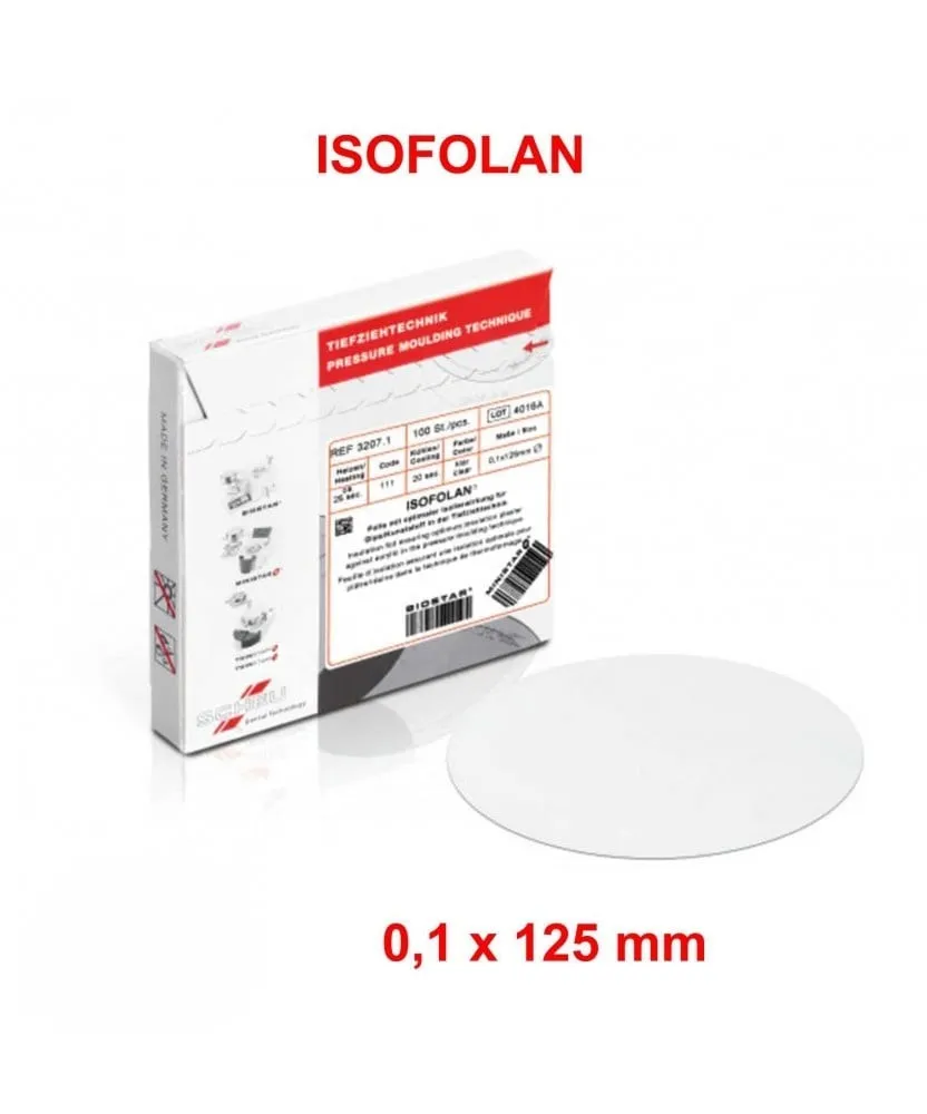 Scheu Isofolan Foil 0.1 x 125 mm 100/pk - 3207