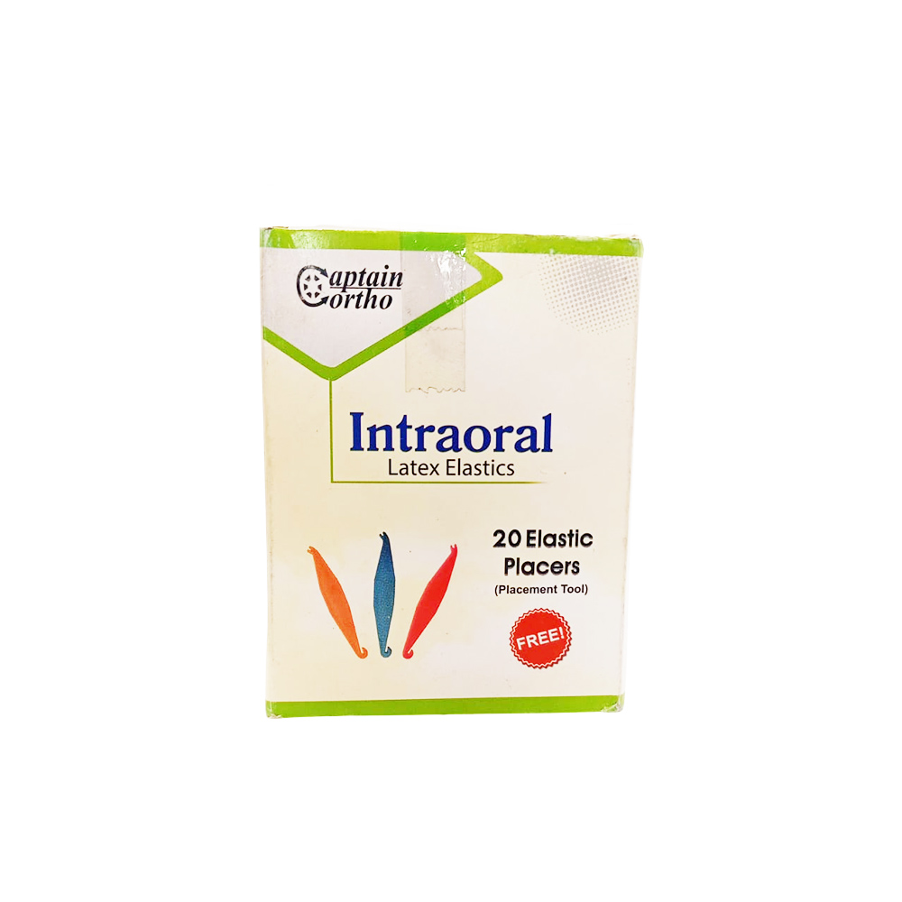 Wonder Tooth Colour Elastics Tooth Colour 3/16" - 2.5 Oz 100 Pcs x 20 Packs - WET-215B