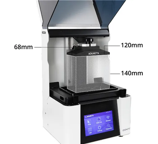 Ackuretta DENTIQ-120 Dental 3D Printer