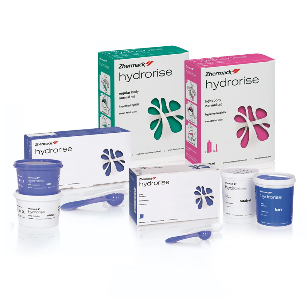 Zhermack Hydrorise Putty & Light Body Impression material