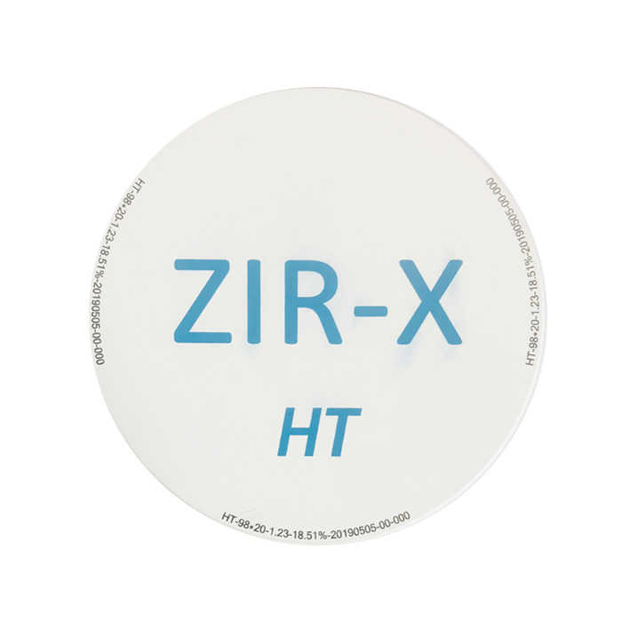 Zir-X Zirconia Block -HT (High Translucent)